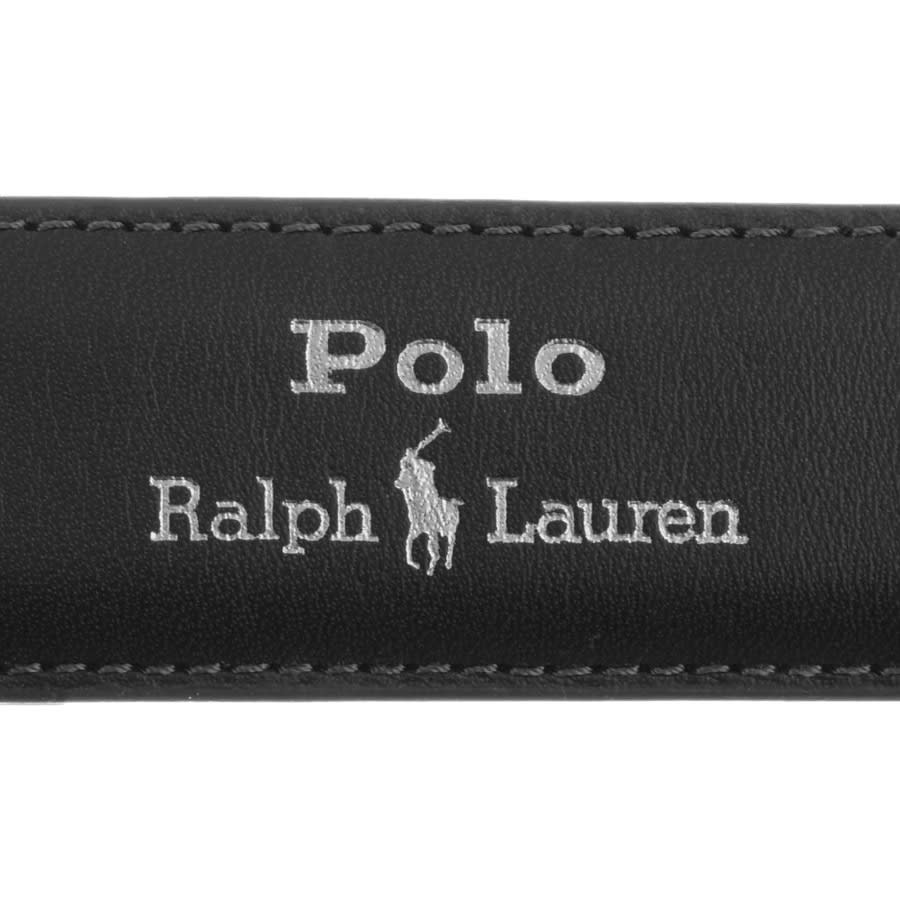 Alternative Image for ProductRalph Lauren Leather Belt Black3